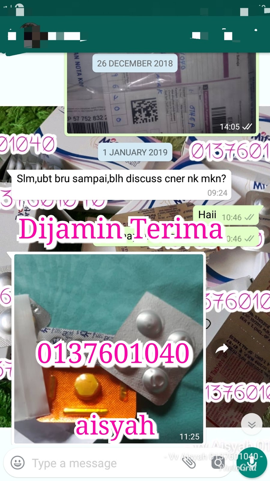 Pil Gugur Kandungan 0137601040 Ubat Gugur Kandungan 0137601040