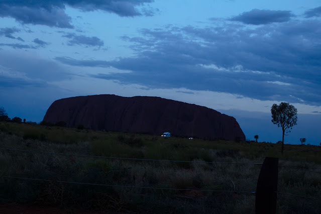 Even sunset at Uluru was clouded out (Source: Palmia Observatory)