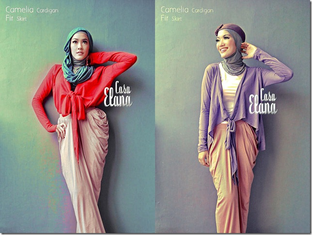 trend fashion busana  muslim retro 