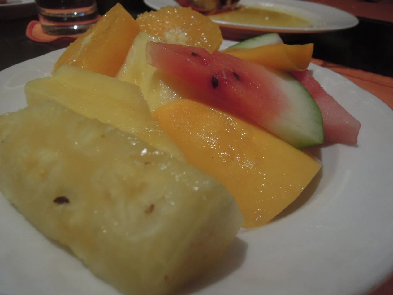 Fresh fruits at Circles Event Cafe