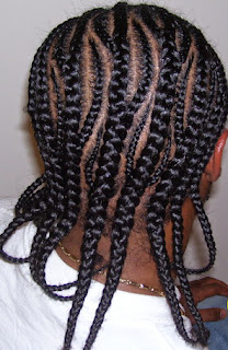 Purple Box Braids