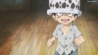 ワンピースアニメ ドレスローザ編 701話 ロー幼少期 | ONE PIECE Episode 701