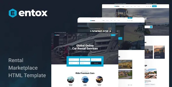 Best Rental Marketplace HTML Template