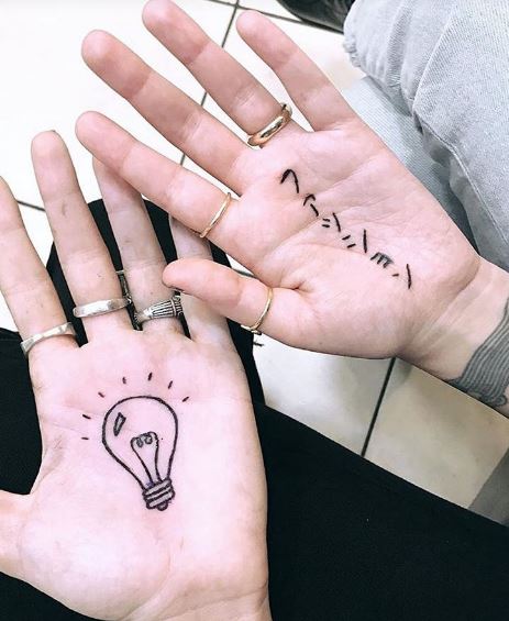 50 Simple Hand  Palm Tattoos  Designs and Ideas 2022 