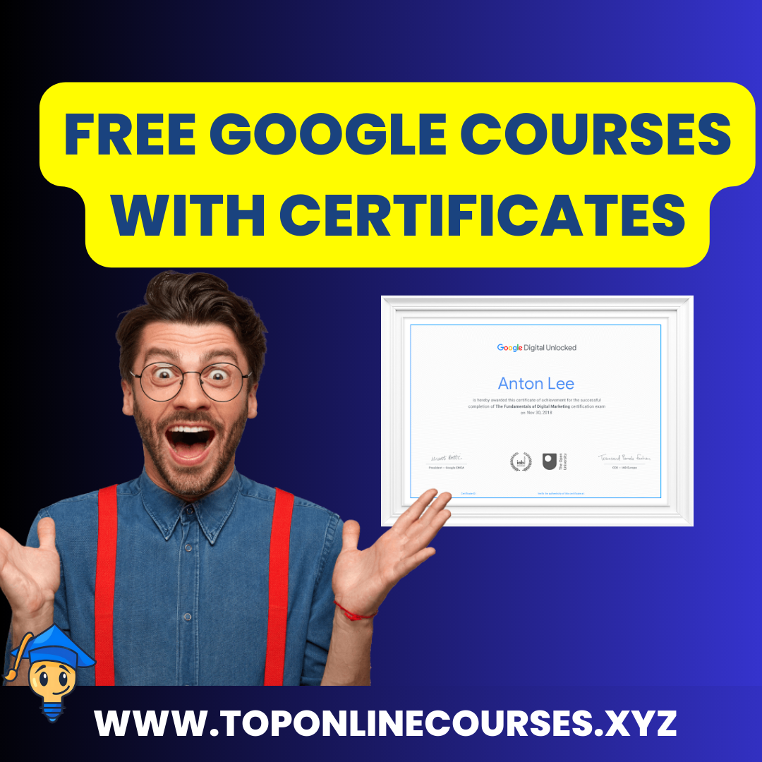 Discover Google's Free Certification Courses - Unleash Your Potential Today!  PART - 2