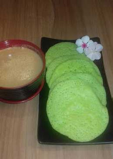 resep serabi pandan