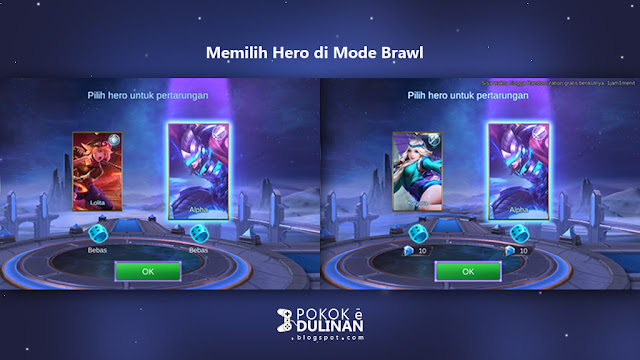 tips mujarab brawl mode pilih hero