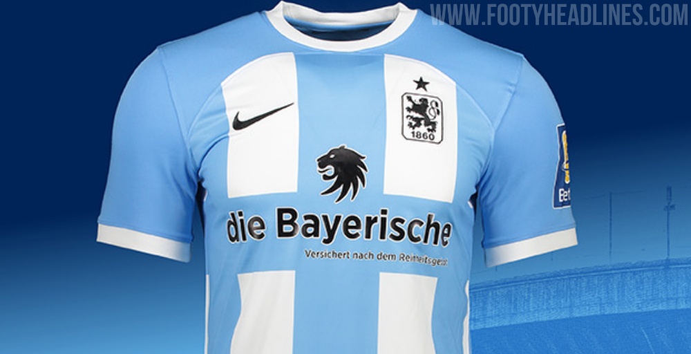 1860 München 23-24 Home Kit Released - Footy Headlines