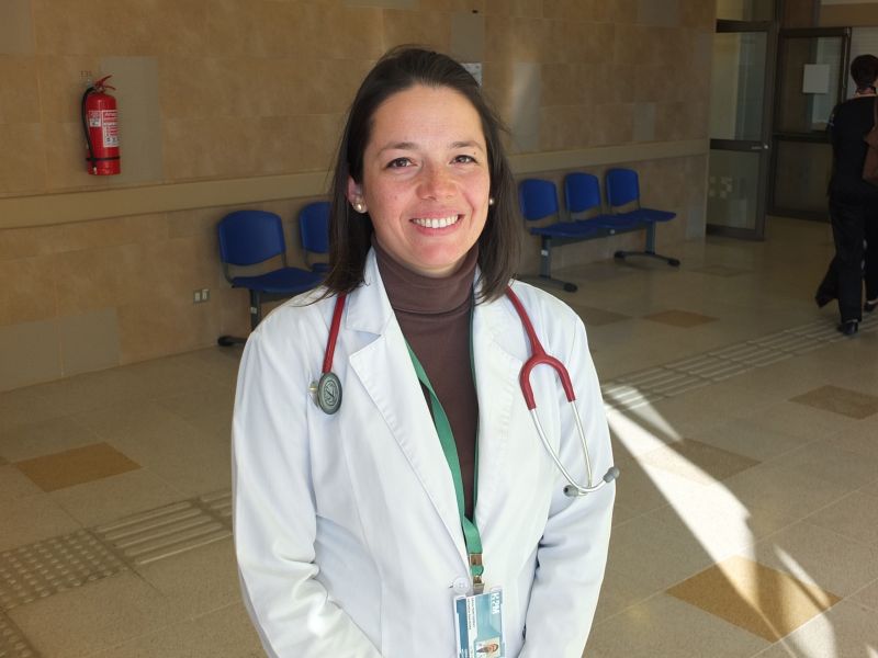 Dra. Erika Astorga, médico geriatra del HPM