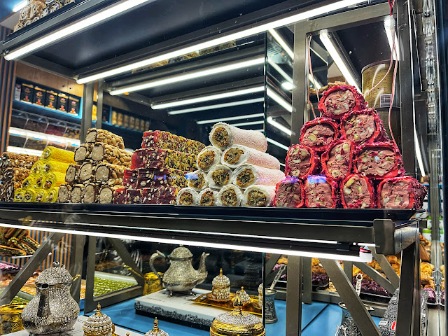 Turkish delight shop in Istanbul