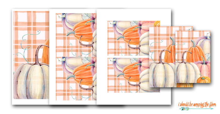 Plaid Fall Printables