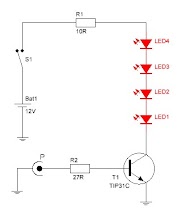 Luces audioritmicas fáciles de hacer.