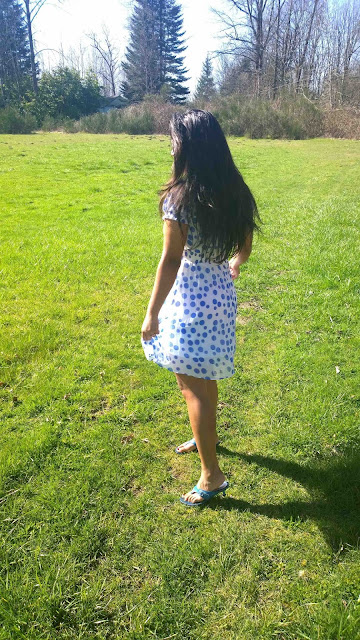 white pearls, white dress with polka dots, Indian fashion blogger, ananya tales, indian girl in summer dress, polka dots