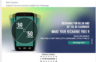 (*DHOOOM*) TRICK TO GET UNLIMITED FREECHARGE RS.50 CODES (WITHOUT DOING ANYTHING)
