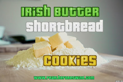 Pearl Before Swine Irish Butter Shortbread Cookies, old-fashioned recipes