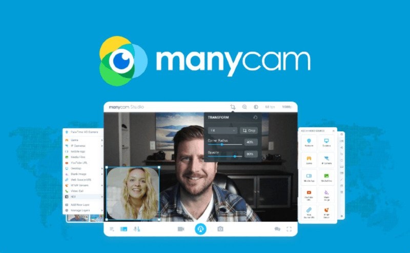 Download ManyCam - Aplikasi Virtual Webcam dan Live Video