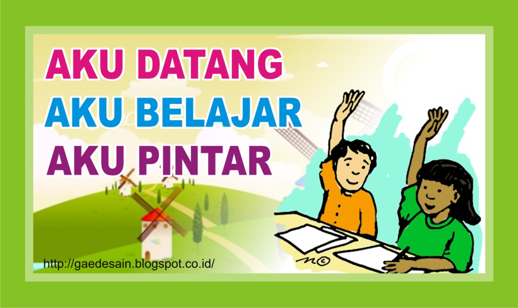 Desain slogan pendidikan  jasadesain