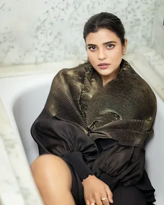 Aishwarya Rajesh stuns in her latest photoshoot, wearing an elegant outfit