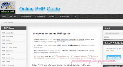 Online PHP Guide