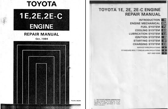 otomotif fans: Toyota Starlet Engine Repair Manual (1E,2E,2E-C)