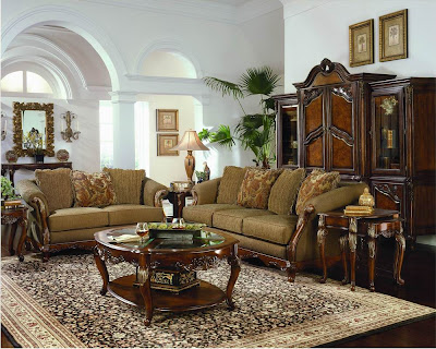 Repertoire living room sofa love seat