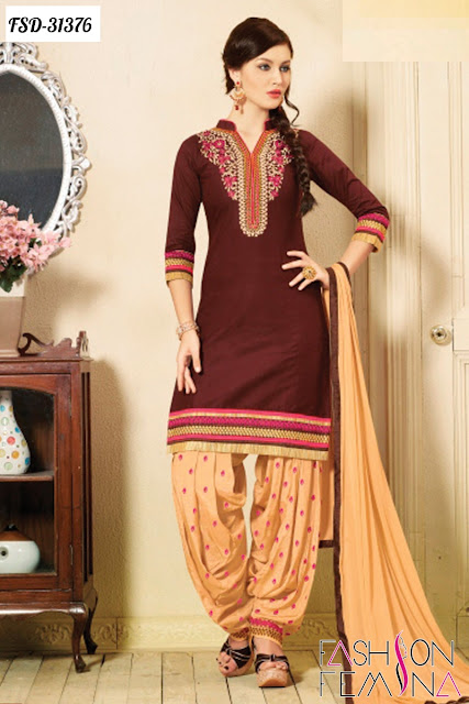 Designer Wedding And Party Wear Indian Punjabi Patiala Salwar Suits Online Shopping