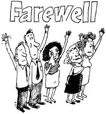 farewell sign
