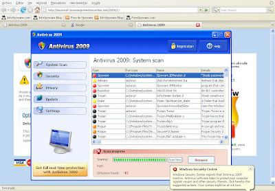 Eliminar Antivirus 2009