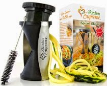 <br />Spiral Slicer Spiralizer Complete Bundle - Vegetable Cutter - Zucchini Pasta Noodle Spaghetti Maker