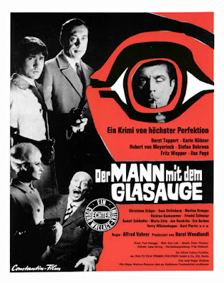 The Man With the Glass Eye German film poster