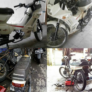 Forsale...rolling body kawasaki cosmo 105R 1985,