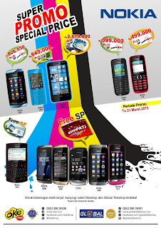 Global Teleshop Promo Nokia Asha dan Lumia