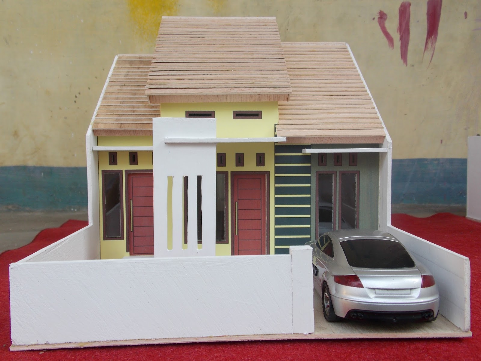  Miniatur Rumah  Minimalis Model miniatur rumah  minimalis 