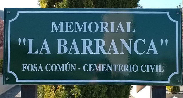 Atacan el Memorial de La Barranca donde yacen más 400 republicanos asesinados por el franquismo