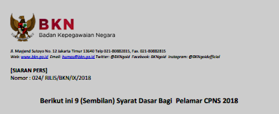 Syarat Dasar Dan File Scan Yang Harus Dipersiapkan Untuk Pendaftaran CPNS Syarat Dasar Dan File Scan Yang Harus Dipersiapkan Untuk Pendaftaran CPNS 2018