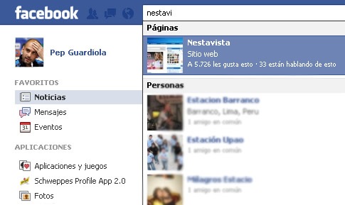 No aparezco en el Buscador de Facebook
