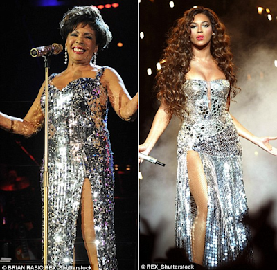 Diamonds are forever, Beyonce copies her icon Shirley Bassey