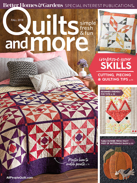 Quilts and More 2018 cover