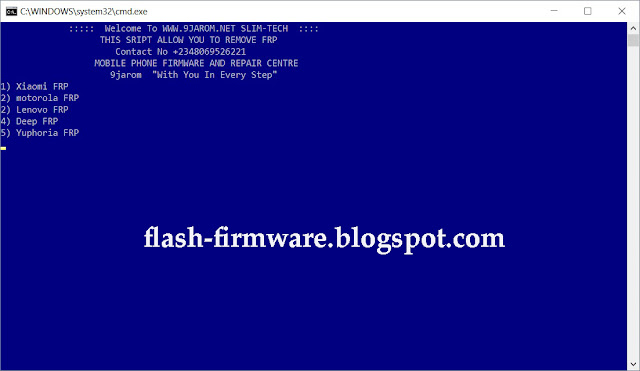 Fastboot FRP Unlocker Tool v1.0 Free Download
