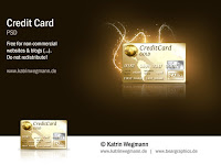 Credit Card Design Template Psd