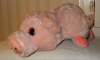 758b 03-peluche flip-flap éléphant-cochon 45 cm