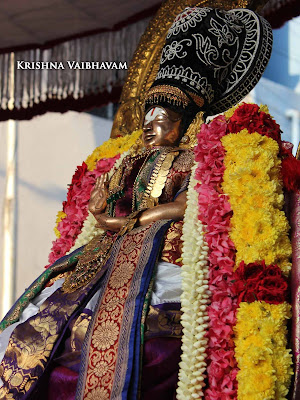 Sri Parthasarathy Perumal, Vedanthachar, Vedanthadesikar,Satrumurai Purappadu, Thiruvallikeni, Parthasarathy Perumal, Triplicane,