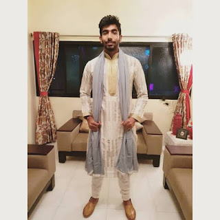 Jasprit bumrah&sanjana wedding pictures