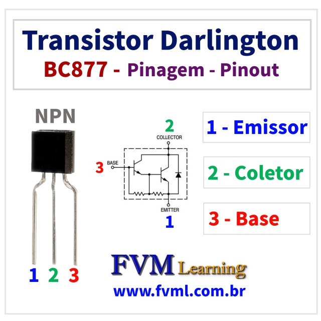 Datasheet-Pinagem-Pinout-transistor-darlington-NPN-BC877-Características-Substituição-fvml