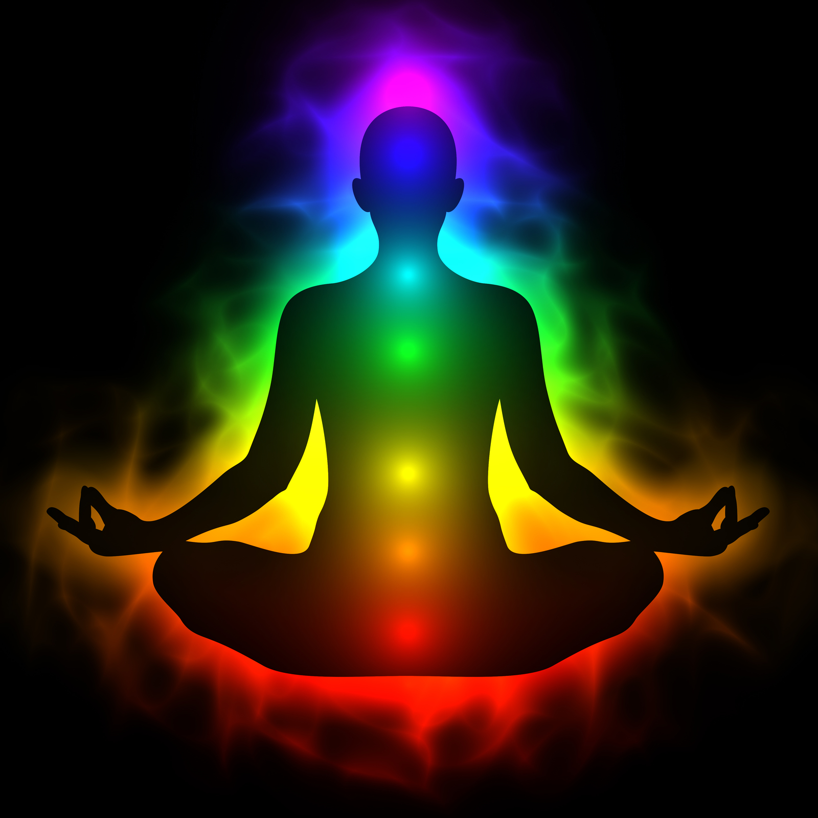 Chakra Meditation - Human energy body, aura, chakra in meditation
