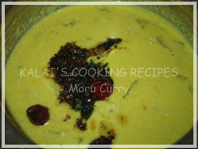Moru Curry / Mor Kuzhambu / Yogurt Curry Kerala Recipe