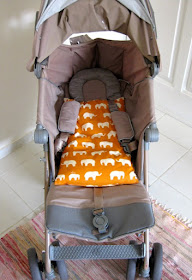 Baby stroller mattress