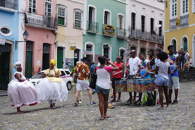 Dans les rues de Salvador de Bahia