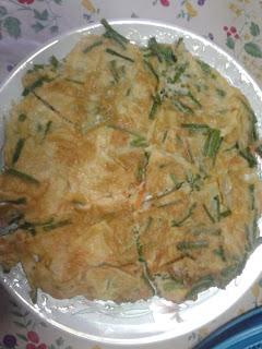 Spring Onion Omelette