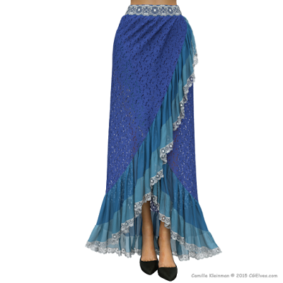 Marvelous Designer Skirt from CGElves Marvellous Designer V.5 Beginner Course